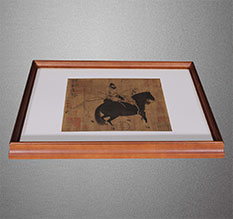 互助书画装裱配框服务案例